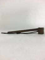 Antique C1880 Japanese Yatate Inkwell Brush Calligraphy Shuji Meiji Era JK287