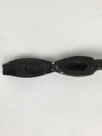 Antique C1880 Japanese Yatate Portable Inkwell Calligraphy Shuji Meiji Era JK288