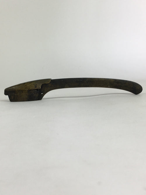 Antique C1880 Japanese Yatate Portable Inkwell Calligraphy Shuji Meiji Era JK289