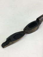 Antique C1880 Japanese Yatate Portable Inkwell Calligraphy Shuji Meiji Era JK289