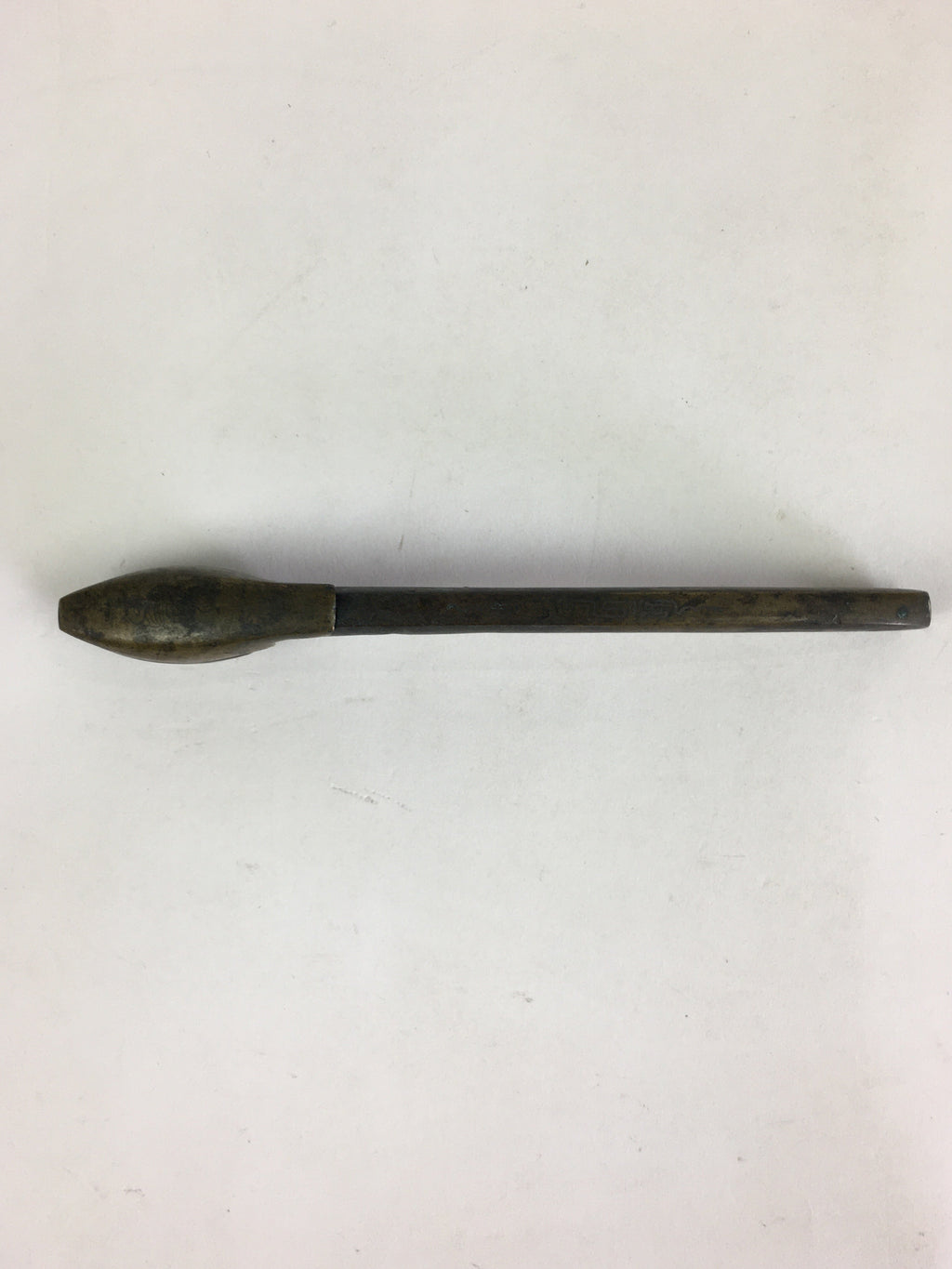 Antique C1880 Japanese Yatate Portable Inkwell Calligraphy Shuji Meiji Era JK289