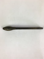 Antique C1880 Japanese Yatate Portable Inkwell Calligraphy Shuji Meiji Era JK289