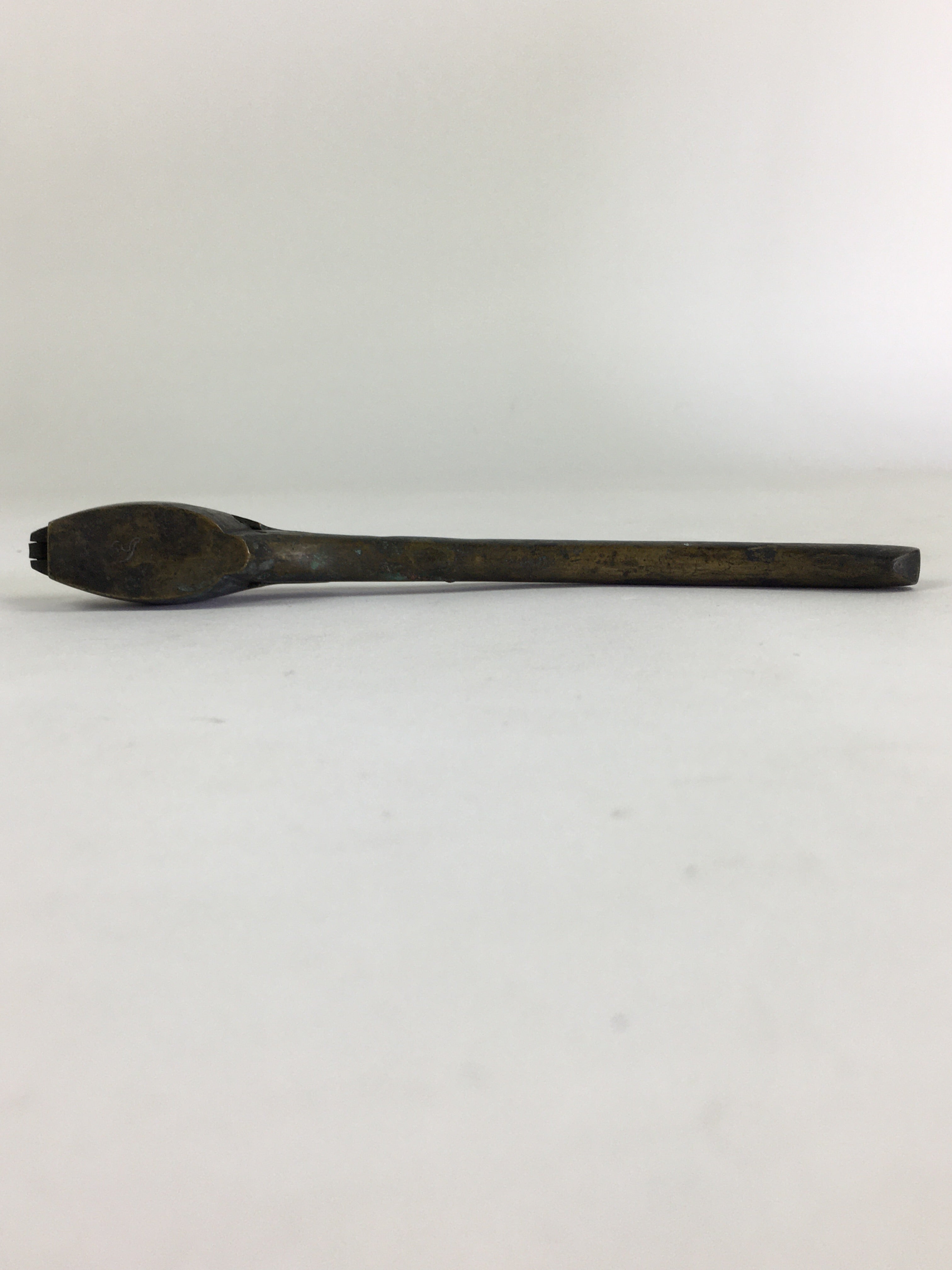 Antique C1880 Japanese Yatate Portable Inkwell Calligraphy Shuji Meiji Era JK289