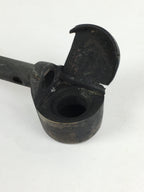 Antique C1880 Japanese Yatate Portable Inkwell Calligraphy Shuji Meiji Era JK290