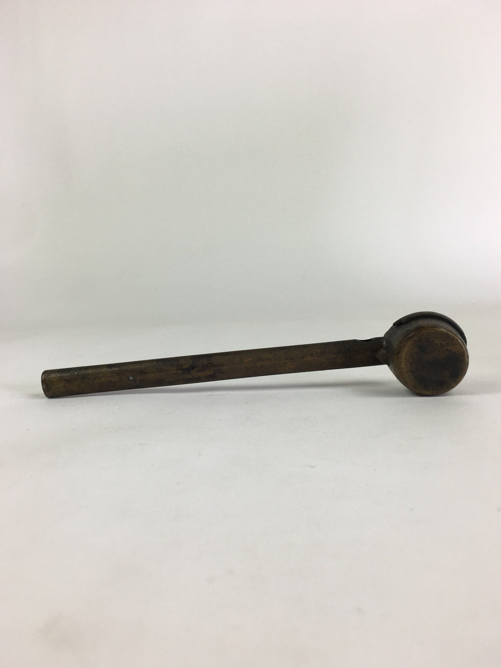 Antique C1880 Japanese Yatate Portable Inkwell Calligraphy Shuji Meiji Era JK290