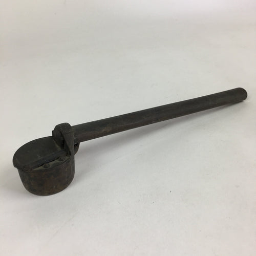 Antique C1880 Japanese Yatate Portable Inkwell Calligraphy Shuji Meiji Era JK290