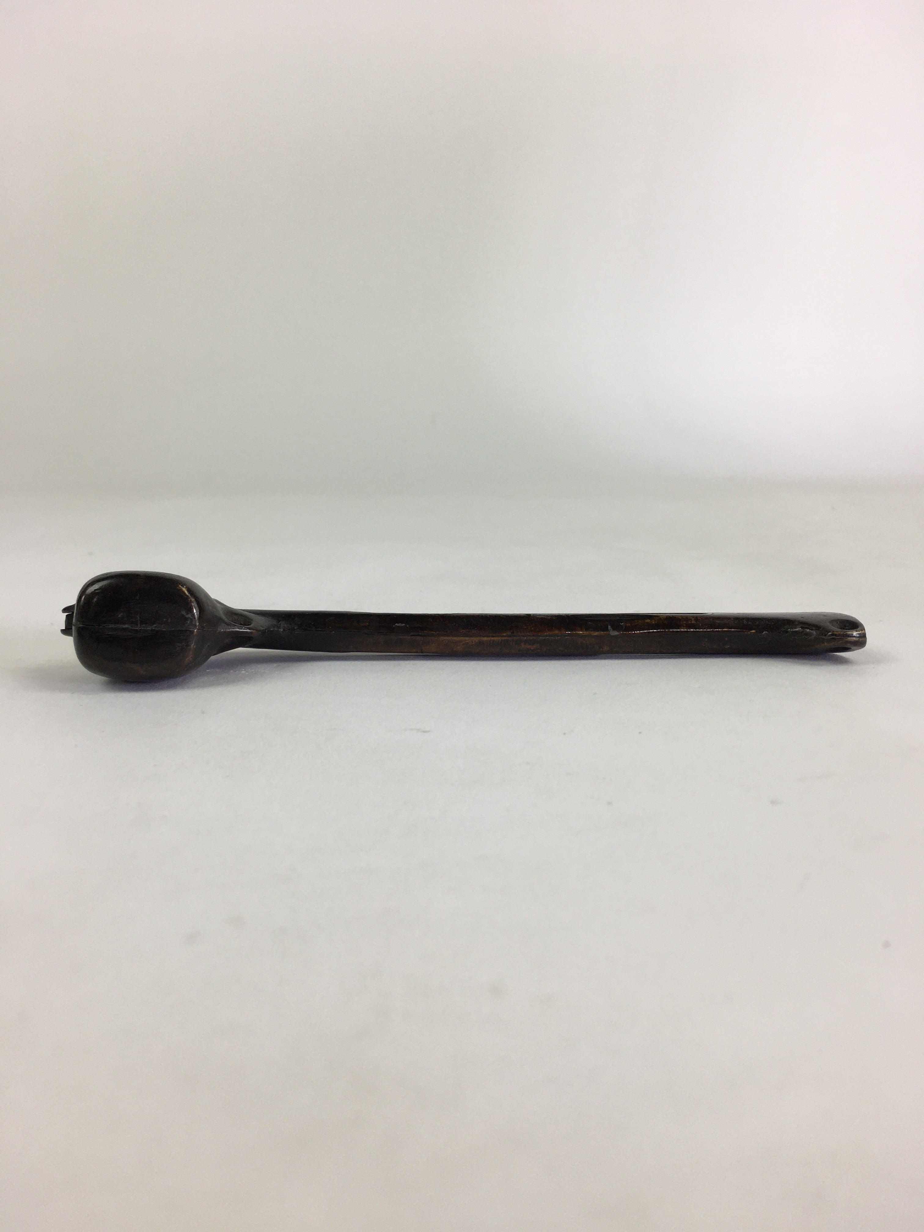 Antique C1880 Japanese Yatate Portable Inkwell Calligraphy Shuji Meiji Era JK291
