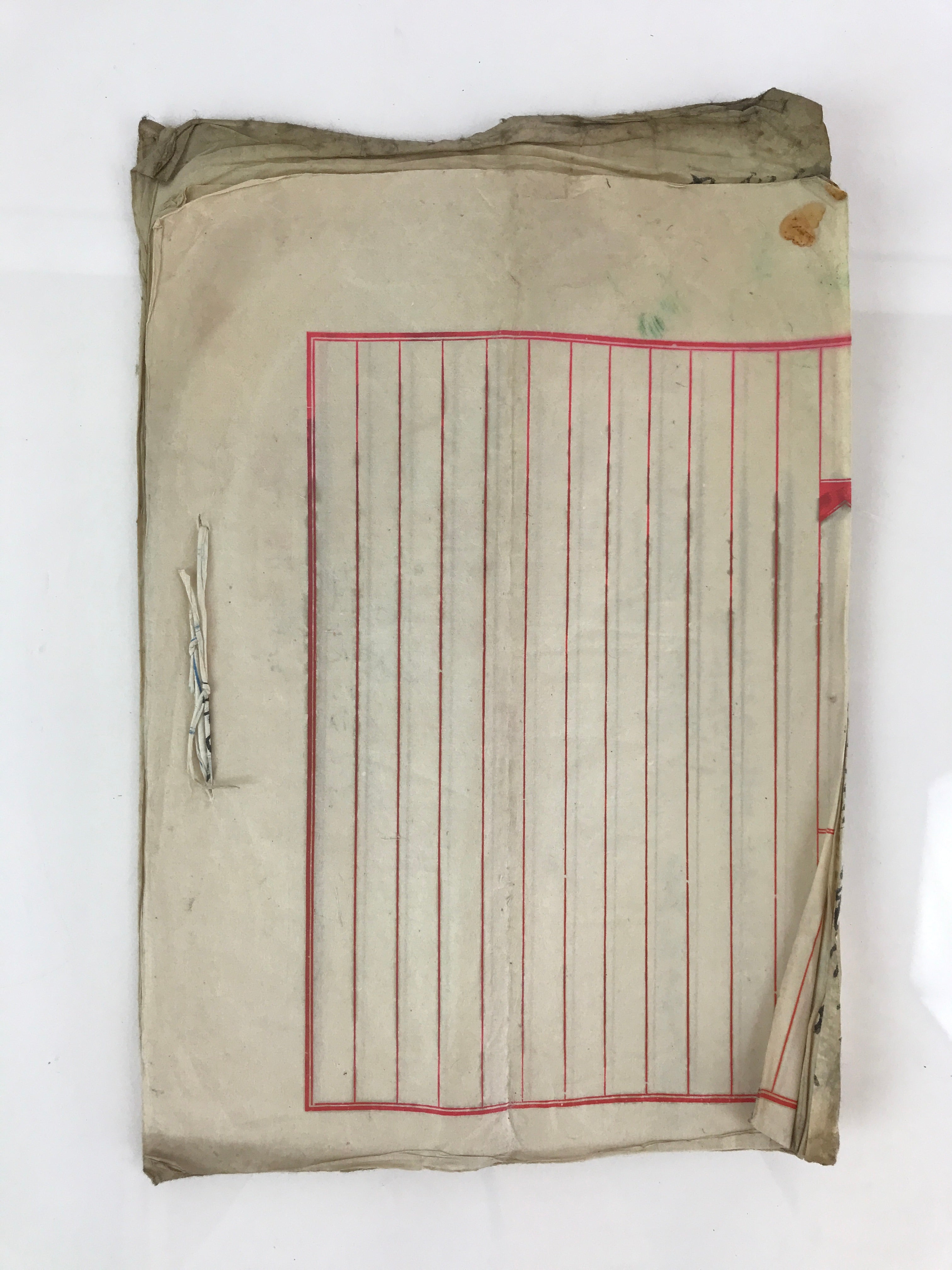 Antique C1894 Japanese House Purchase Certificate Registration Meiji Period P30