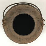 Antique C1900 Japanese Cast Iron Kettle Chagama Pot Tea Ceremony C23