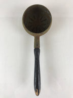 Antique C1900 Japanese Charcoal Fire Iron Hinoshi Wood Handle JK426