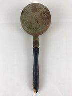 Antique C1900 Japanese Charcoal Fire Iron Hinoshi Wood Handle JK426