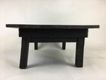 Antique C1900 Japanese Folding Low Table Wood Chabudai Brown FL50