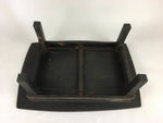 Antique C1900 Japanese Folding Low Table Wood Chabudai Brown FL50