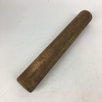 Antique C1900 Japanese Handmade Wooden Rice Bucket Masu Brown JK256