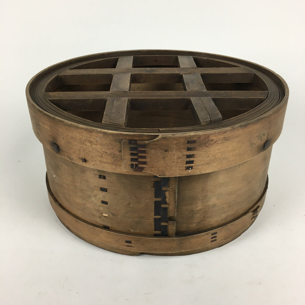 Antique C1900 Japanese Handmade Wooden Steamer Seiro Mushiki JK260