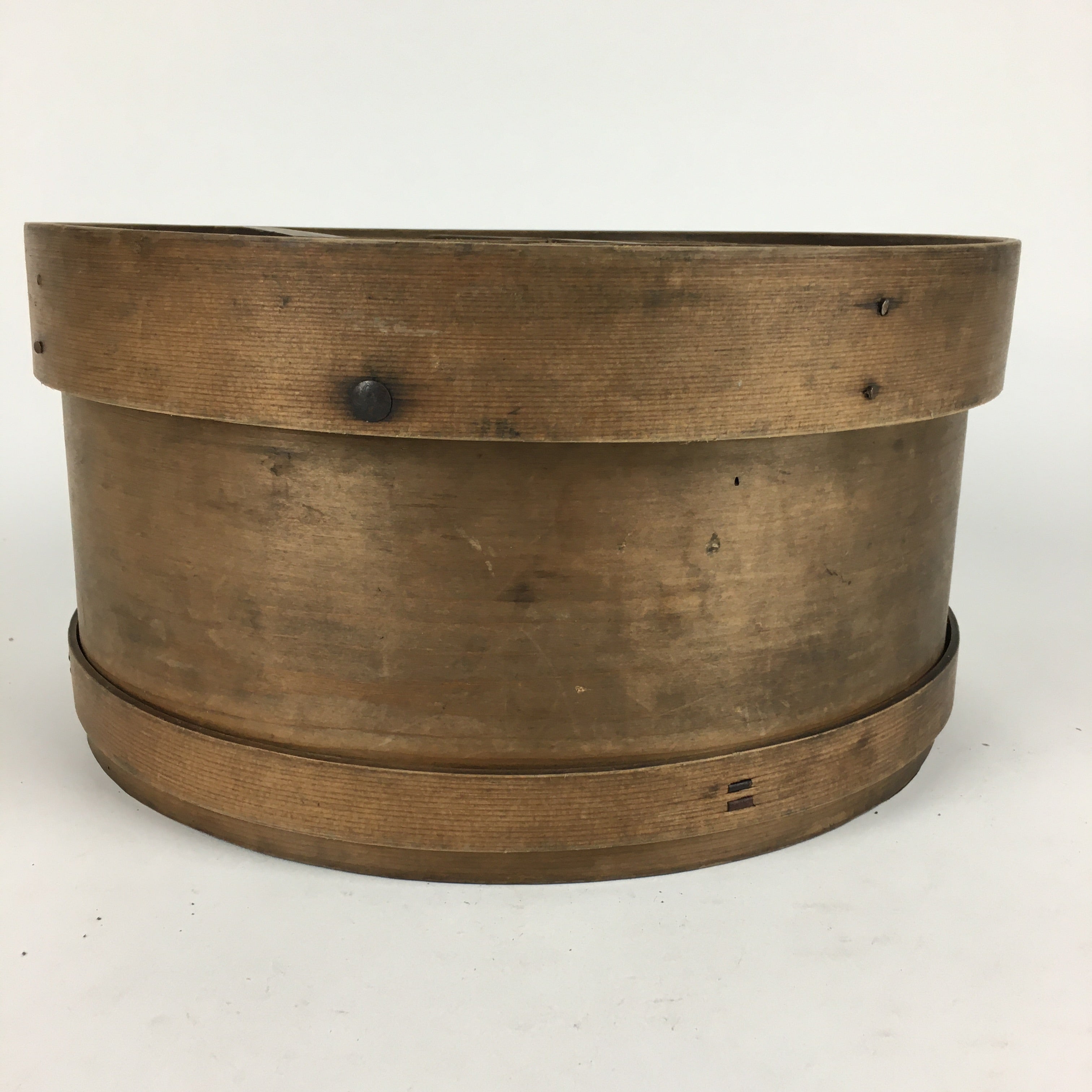 Antique C1900 Japanese Handmade Wooden Steamer Seiro Mushiki JK260