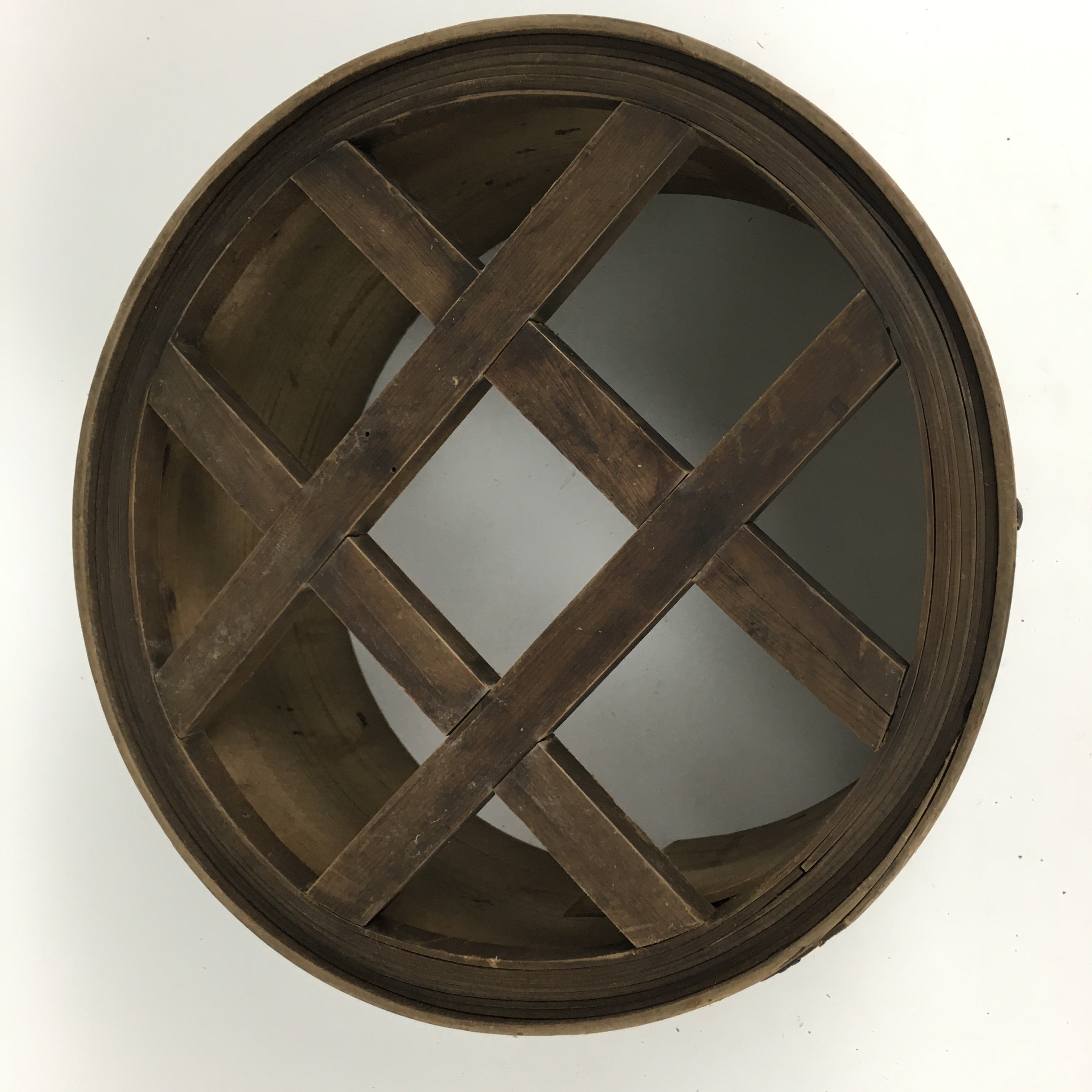 Antique C1900 Japanese Handmade Wooden Steamer Seiro Mushiki JK260