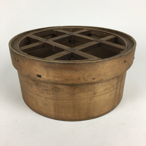 Antique C1900 Japanese Handmade Wooden Steamer Seiro Mushiki JK261