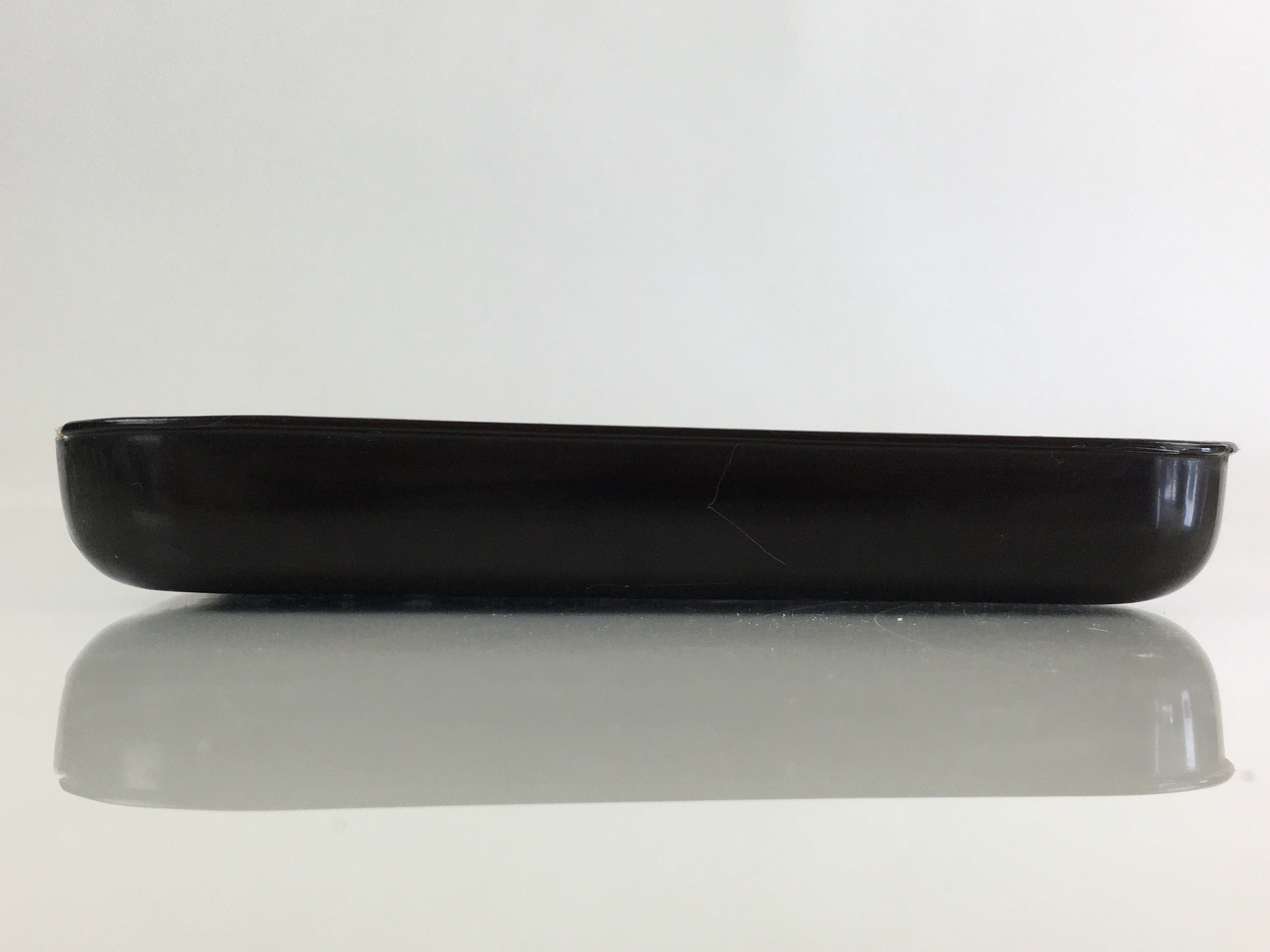 Antique C1900 Japanese Lacquered Tray Rectangle Obon Nurimono UR792