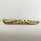 Antique C1900 Japanese Netsuke Ojime White Diamond Shape Meiji Era JK322