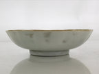 Antique C1900 Japanese Porcelain Bowl Blue Sometsuke Crane White PY206