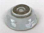 Antique C1900 Japanese Porcelain Bowl Blue Sometsuke Crane White PY208