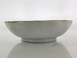 Antique C1900 Japanese Porcelain Bowl Blue Sometsuke Design White PY205