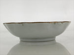 Antique C1900 Japanese Porcelain Bowl Blue Sometsuke Tower White PY210