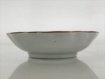 Antique C1900 Japanese Porcelain Bowl Blue Sometsuke Tower White PY210