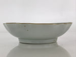 Antique C1900 Japanese Porcelain Bowl Blue Sometsuke Tower White PY212