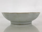 Antique C1900 Japanese Porcelain Bowl Blue Sometsuke Tower White PY212