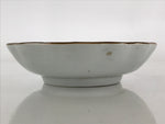 Antique C1900 Japanese Porcelain Bowl Blue Sometsuke Tower White PY213