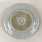 Antique C1900 Japanese Porcelain Bowl Blue Sometsuke Tower White PY213