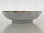 Antique C1900 Japanese Porcelain Bowl Blue Sometsuke Tower White PY213