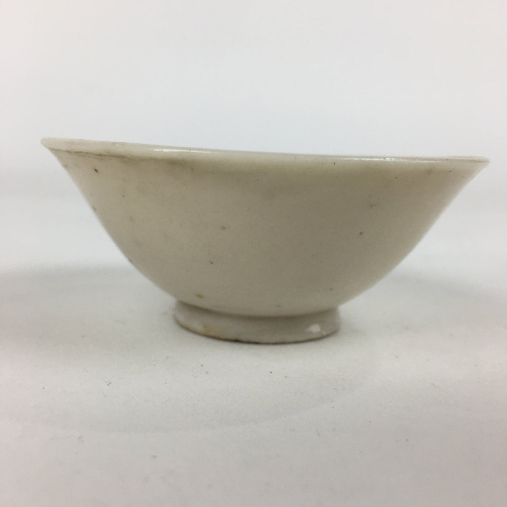 Antique C1900 Japanese Porcelain Sake Cup Red Snapper Sakazuki Ochoko G22