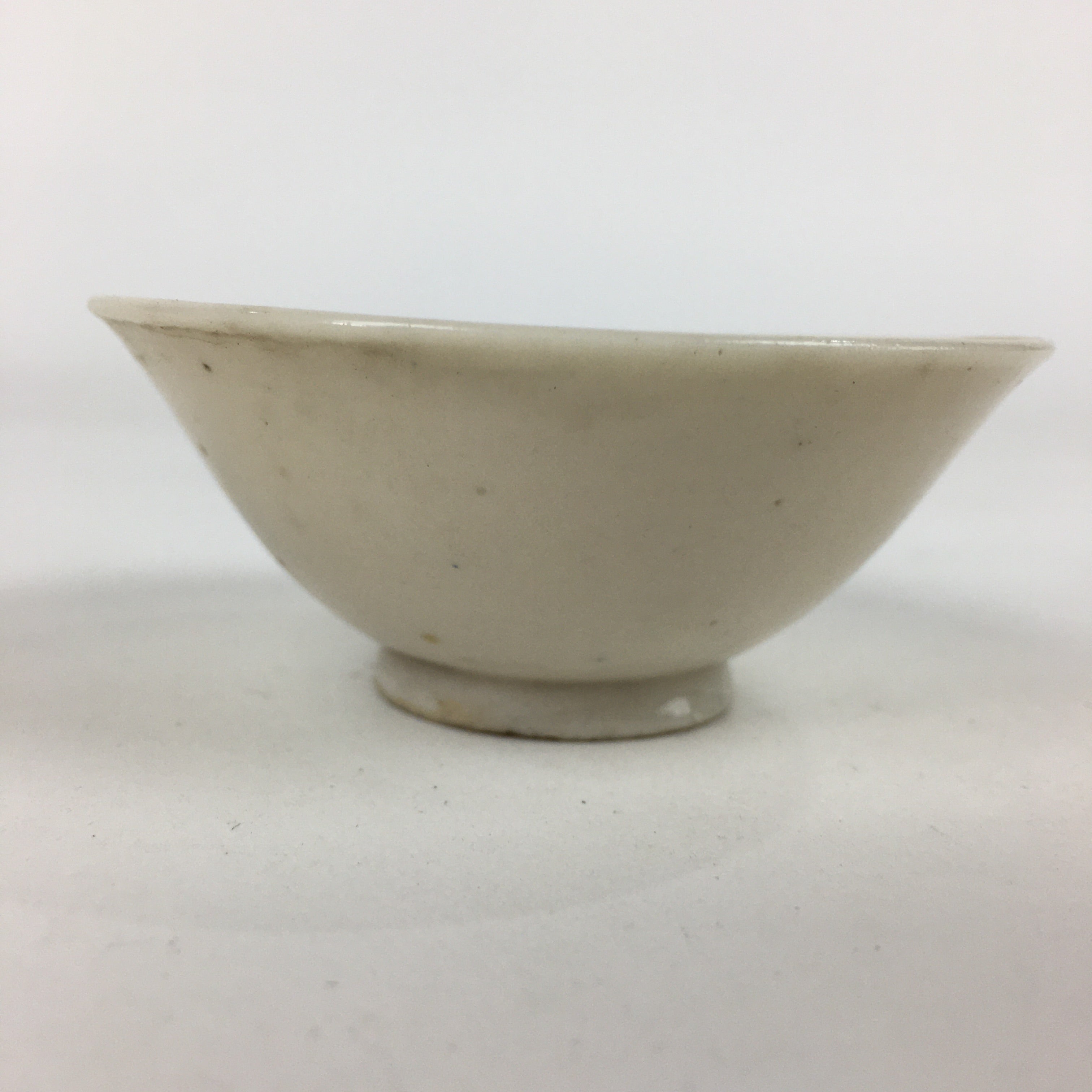 Antique C1900 Japanese Porcelain Sake Cup Red Snapper Sakazuki Ochoko G22