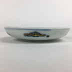Antique C1900 Japanese Porcelain Small Plate Shi-Shi Lion Dog Kozara PP512