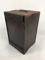 Antique C1900 Japanese Wooden Lacquer ware Bento Box Vtg Jubako Set JB73