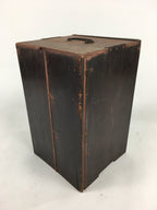 Antique C1900 Japanese Wooden Lacquer ware Bento Box Vtg Jubako Set JB73