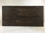 Antique C1900 Japanese Wooden Low Desk 1 Drawer Brown Iron Handle T309