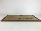 Antique C1900 Japanese Wooden Sliding Door Panel Japanese Poem Decoration FL4