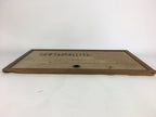 Antique C1900 Japanese Wooden Sliding Door Panel Japanese Poem Decoration FL4