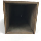 Antique C1900 Japanese Wooden Storage Box Hako Inside 10.6x10.7x31cm WB859