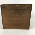 Antique C1900 Japanese Wooden Storage Box Hako Inside 22.2x34.6x20.6cm WB857