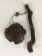 Antique C1900 Japanese Wooden Tobacco Case Kiseru Pipe Cover Set K124