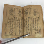 Antique C1902 Japanese Buddhist Prayer Book Shikoku Pilgrimage Kobo Daishi BU480