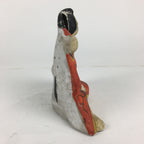 Antique C1904 Japanese Clay Doll Ningyo Traditional Handicraft Young Man BD749