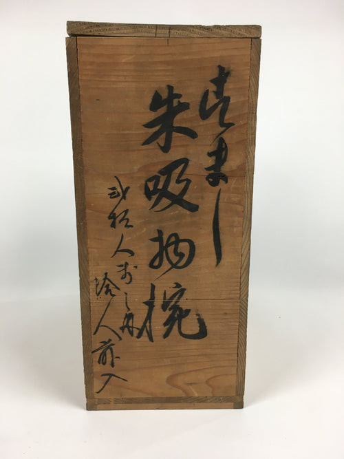 Antique C1909 Japanese Wooden Storage Box Hako Inside 13x28x30.5cm WB877