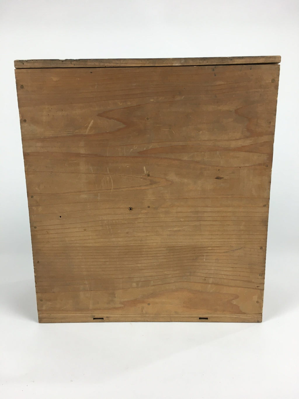 Antique C1909 Japanese Wooden Storage Box Hako Inside 13x28x30.5cm WB877