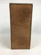 Antique C1909 Japanese Wooden Storage Box Hako Inside 13x28x30.5cm WB877